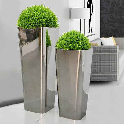 High Rust Resistance Stainless Steel Gardening Flowerpot