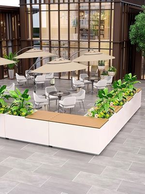 High Rust Resistance large metal flower pots Customizable Shape
