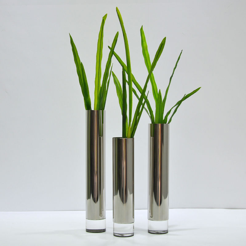 Stainless Steel Vase for Indoor/Outdoor Gardening