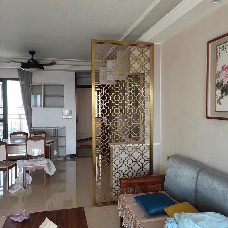 Low Maintenance Decorative Indoor Metal Divider Screen Partitions