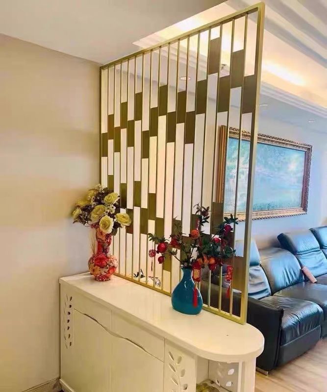 Customized Thickness Decorative Metal Panels For Nordic Screens Room Dividers