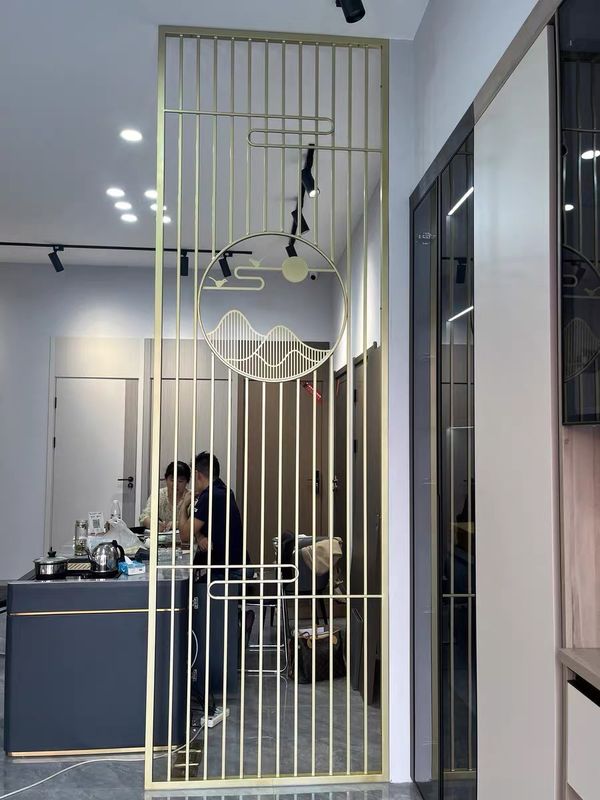 Customized Thickness Decorative Metal Panels For Nordic Screens Room Dividers