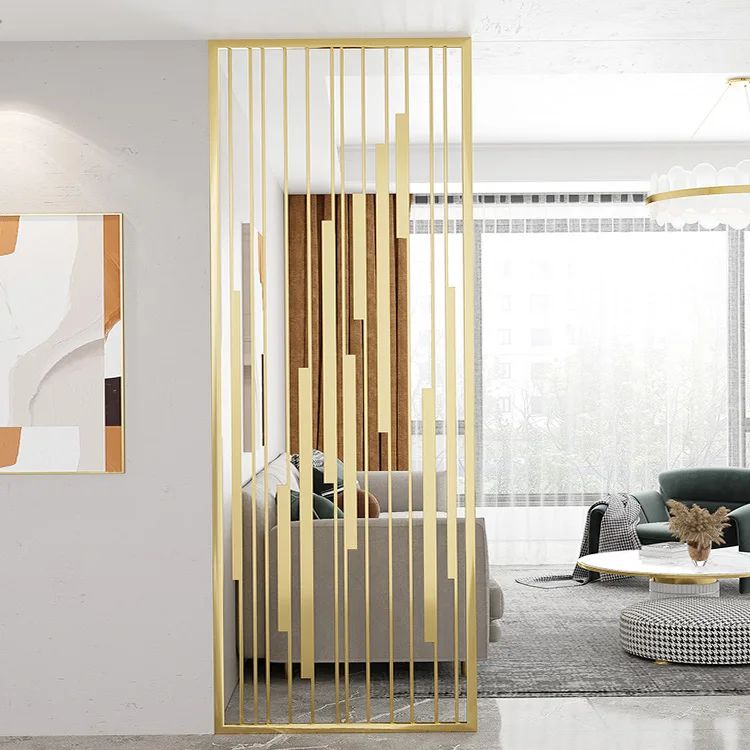 Customized Thickness Decorative Metal Panels For Nordic Screens Room Dividers